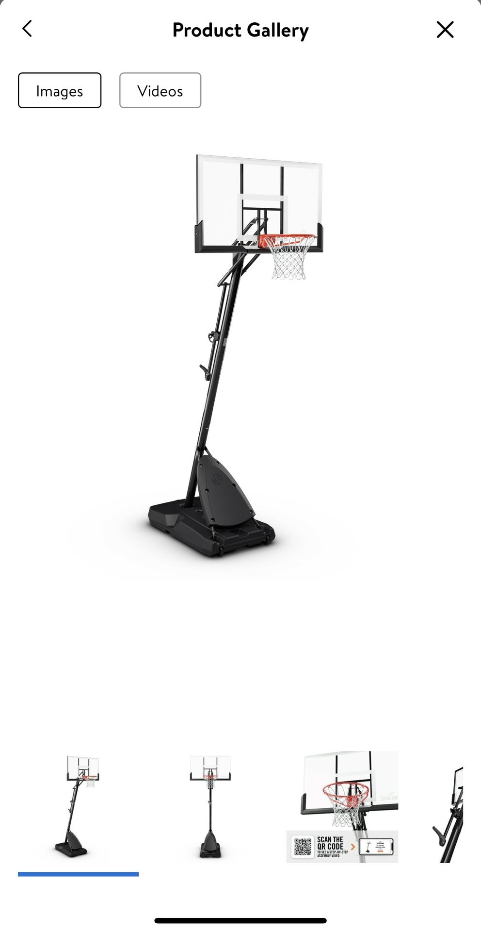 Basketball Hoop Spalding 