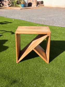 Solid Wood Side Table