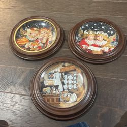 Limited Edition Decorative Plates With frames