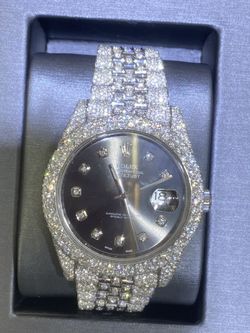 Rolex 41mm Natural Diamonds Factory 651 South Hill Street A-24 Biy Sale Trade Gold Watches Silver Platinum