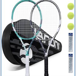 Tennis Rackets for Adult set of 2 