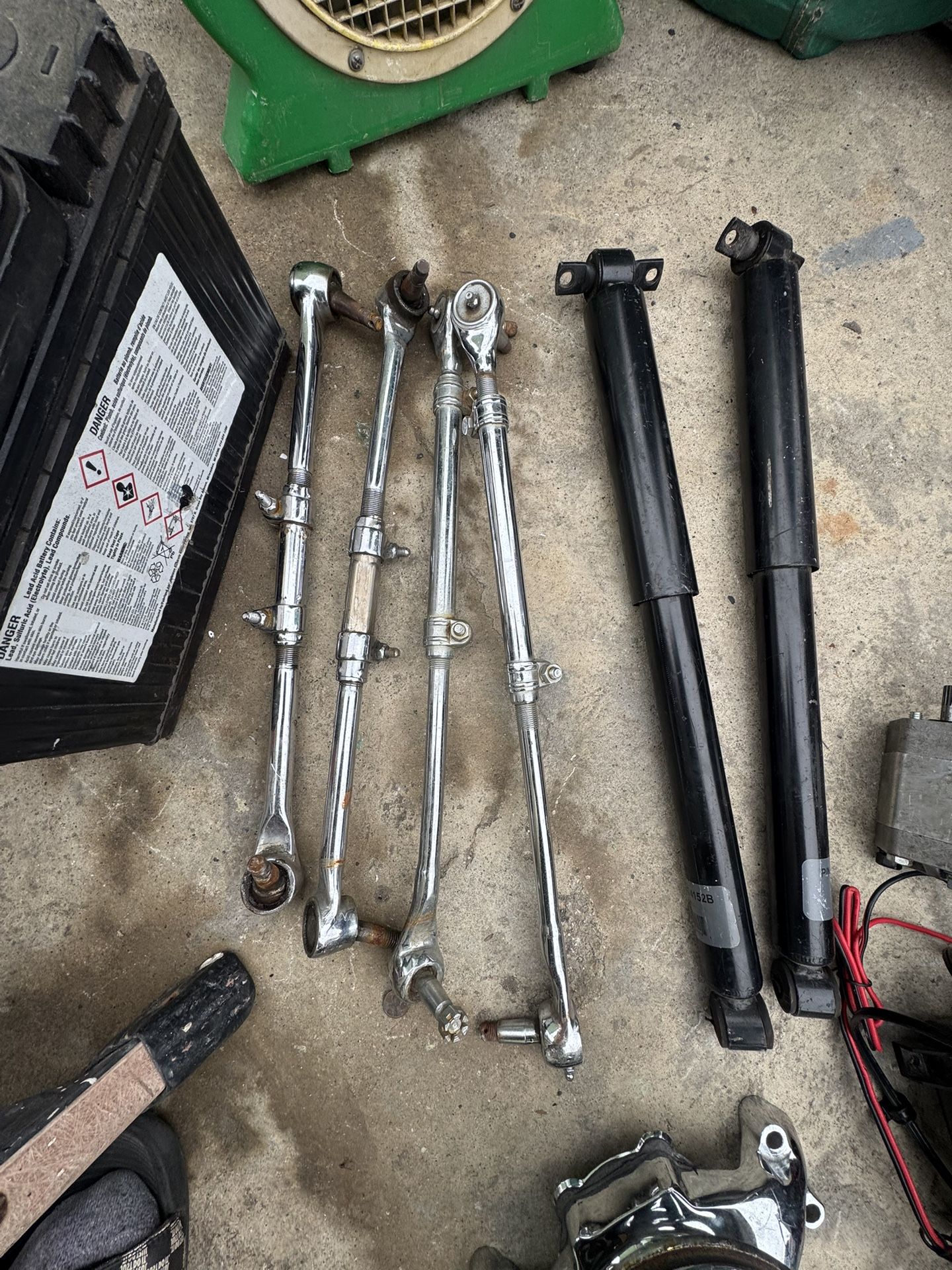 64 Impala Front Linkages Chrome