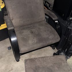 Chair W Foot Stool