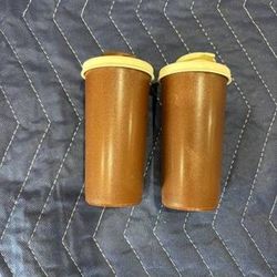Vintage Tupperware Salt and Pepper Shakers