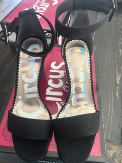 Circus by Sam Edelman Black Sandals
