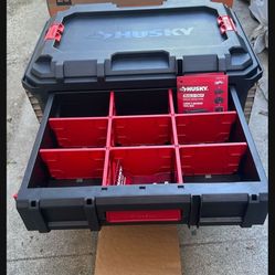 Husky Build-Out 22 in. Modular Tool Storage 2-Drawer Tool Box