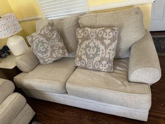 Ashley sofa 3 + 2 Seater Beige color
