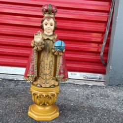 Wood Statue Catholic 