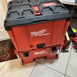 Milwaukee Packout Rolling Toolbox And cabinet