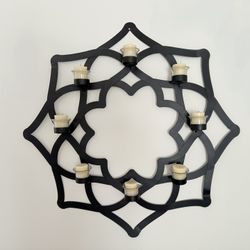 Metal Wall Candle Holder
