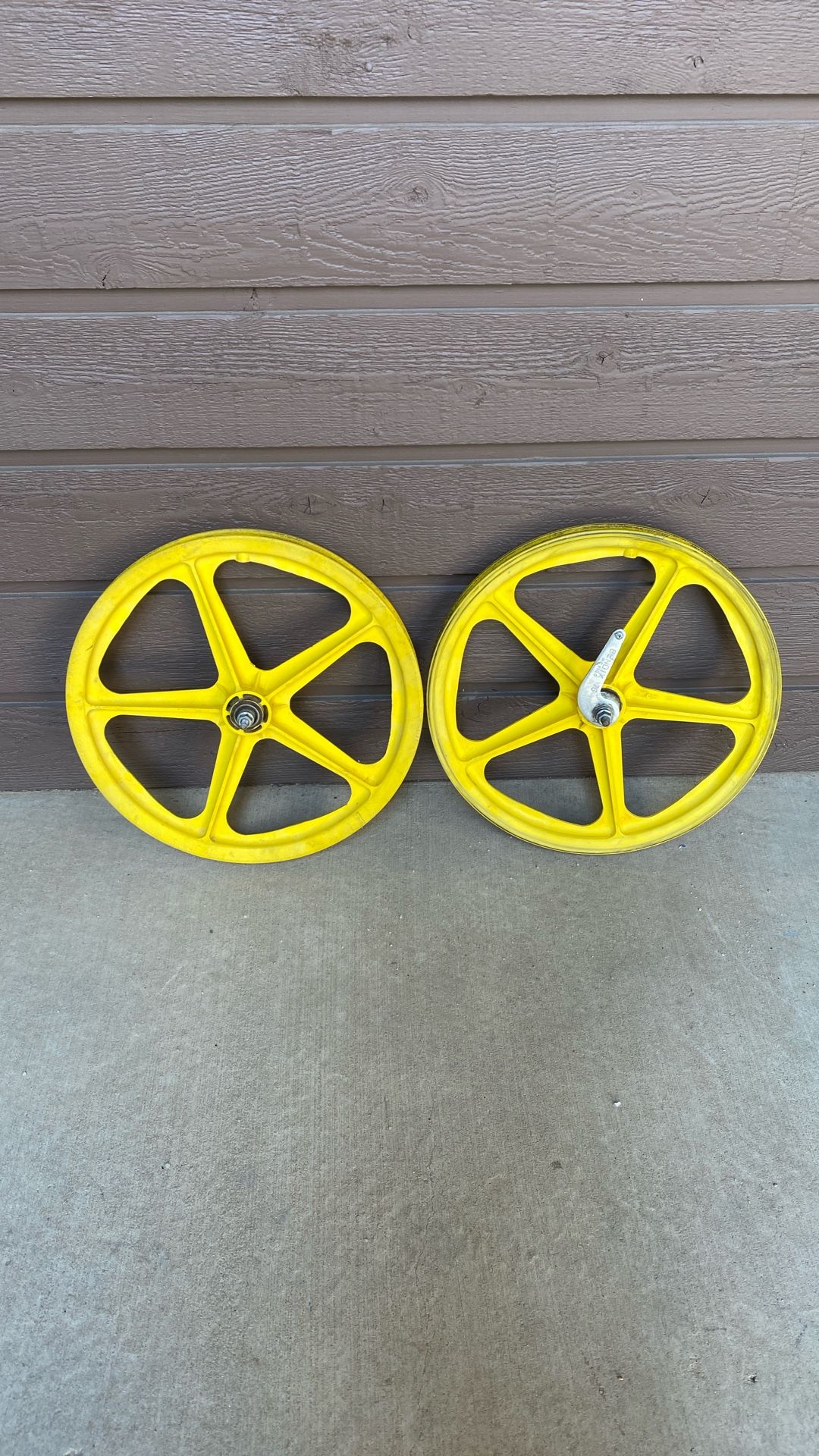 Vintage Skyway Tuff 1 Bmx Mag Wheels 20”