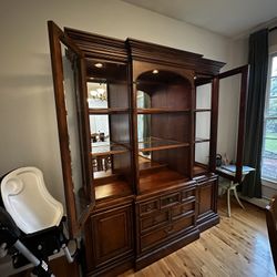 Wood Dining Room Hutch