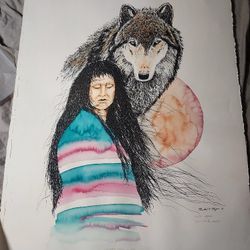 Ink Drawing By Michael R. Myers 