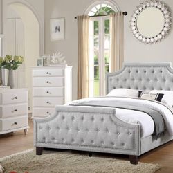 Full Size Frame With Mattress