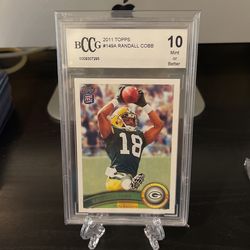 Beckett 10 Randall Cobb Tops Rookie Card