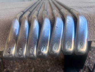 CLEVELAND 588 TT IRON SET 4-PW UPGRADED R FLEX GRAPHITE SHAFTS RIGHT HANDED
