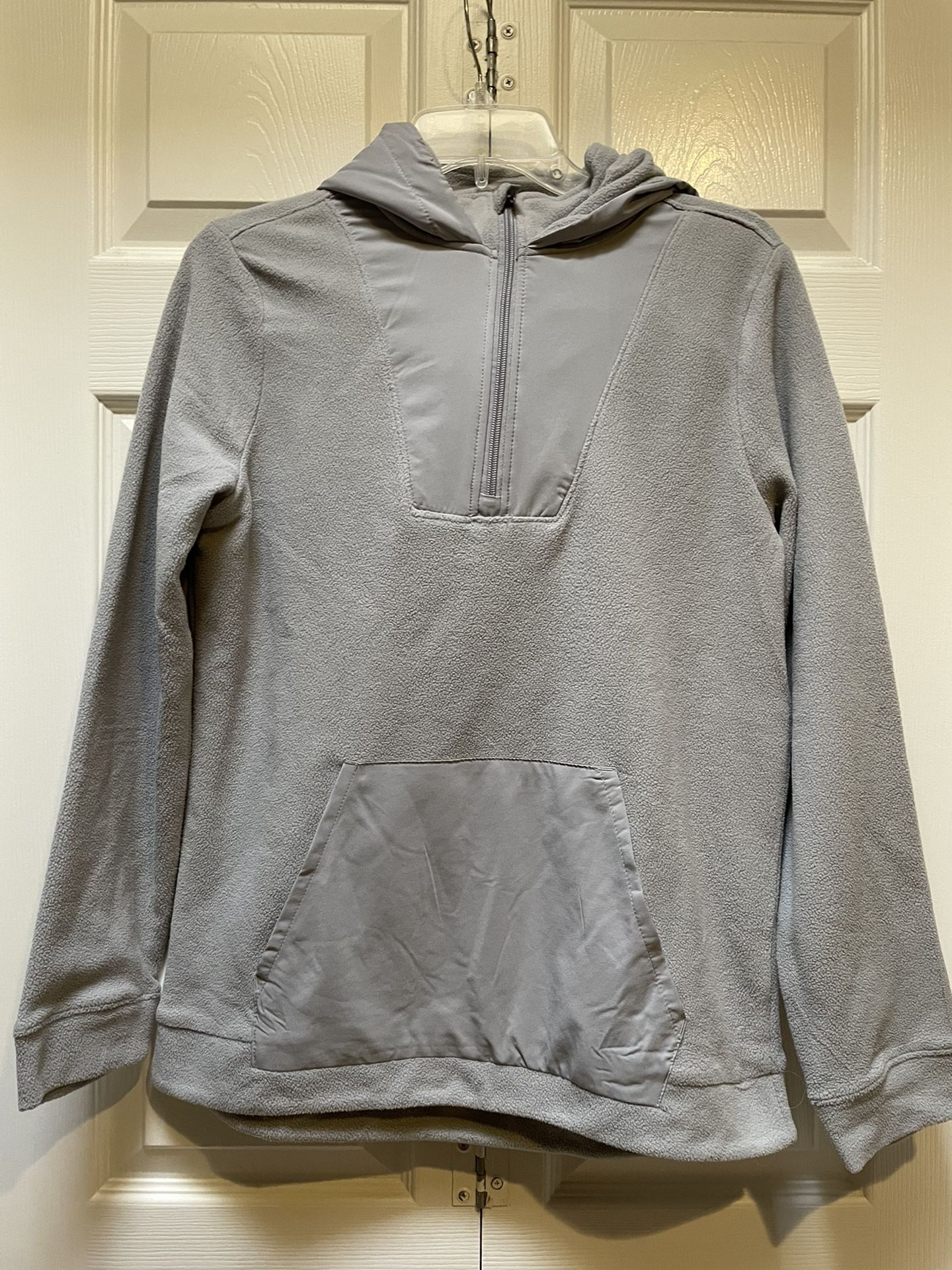 Boy’s All In Motion Gray Fleece Hoodie Size XL 16