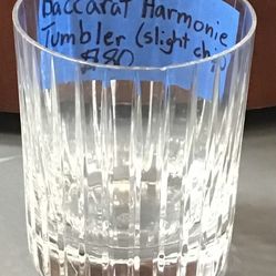 Baccarat France Harmonie Tumbler