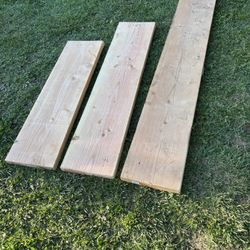 3 Pcs Of Leftofer Wood
