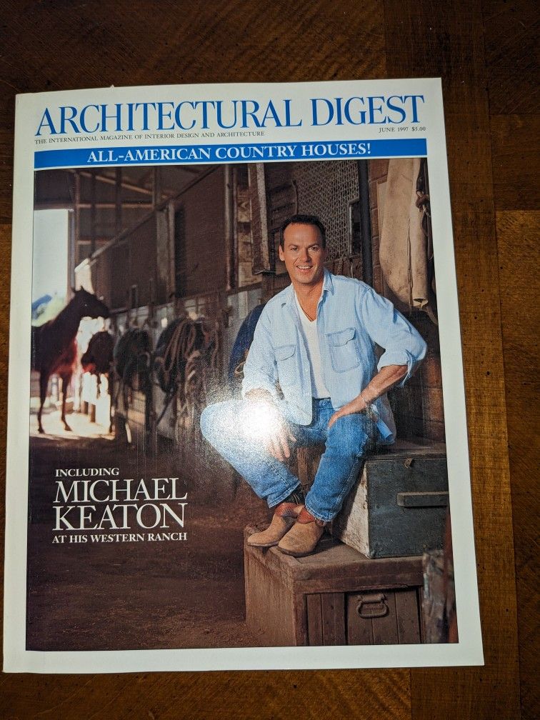 72 issues of Architectural Digest 94-01