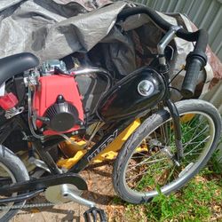 49cc 4-stroke Engine With Throttle And Gas Tank