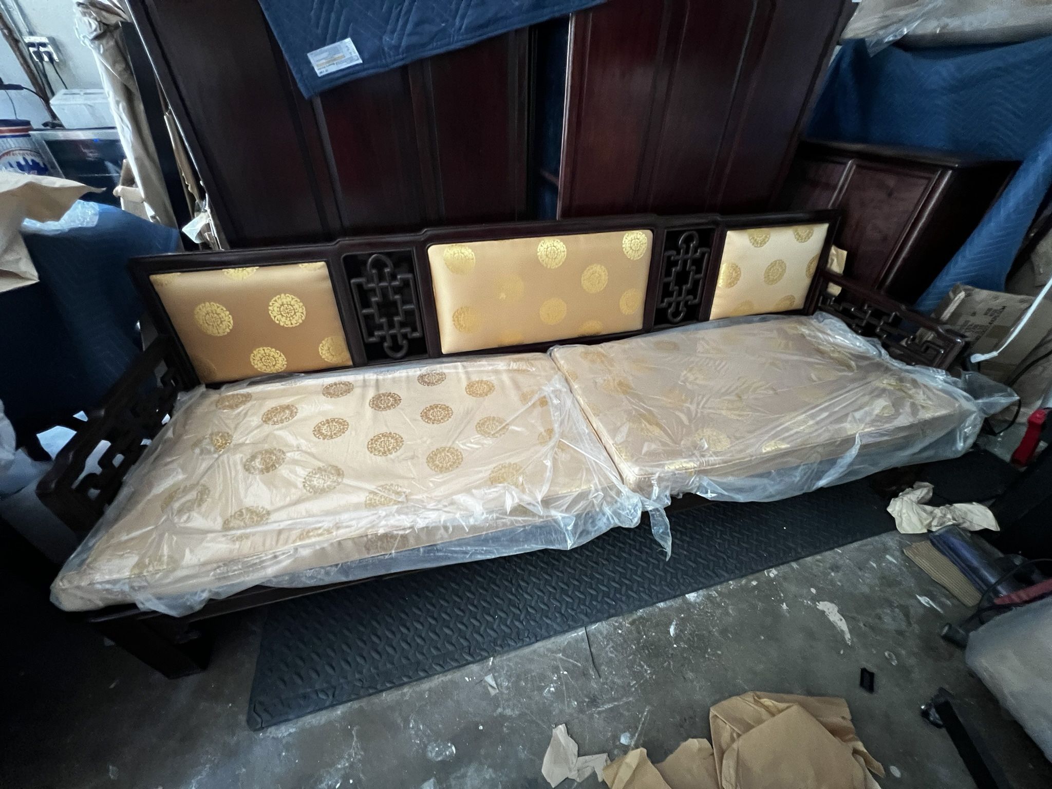 Vintage Rosewood Couch