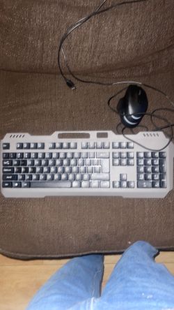 Light up keyboard and mouse