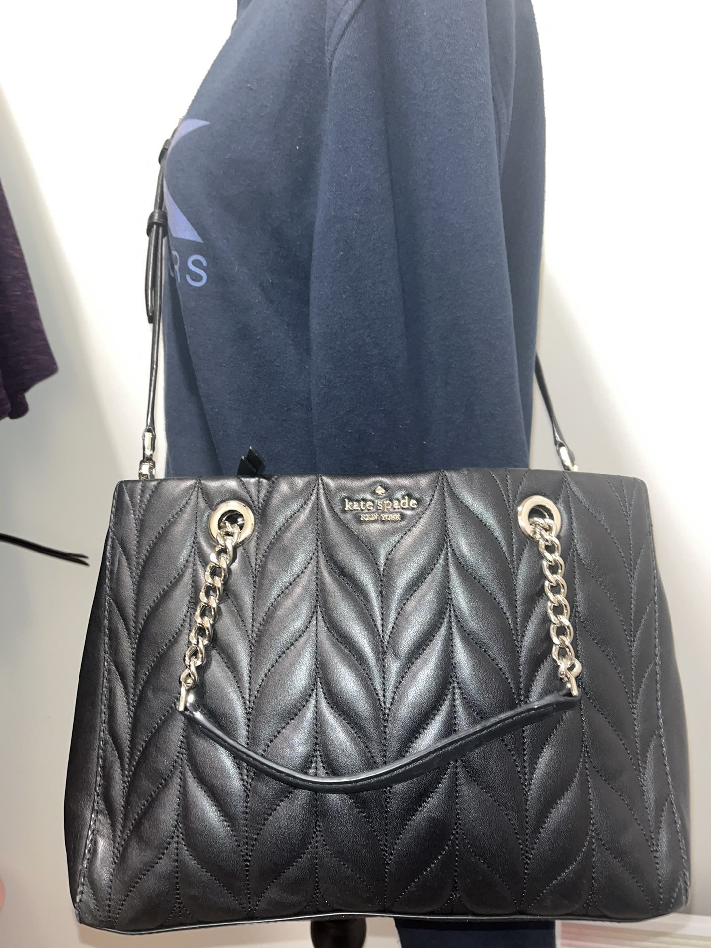 Kate Spade Briar Lane Meena Leather Quilted Bag
