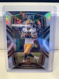 2020 Select Jordan Love RC #247 Silver Prizm
