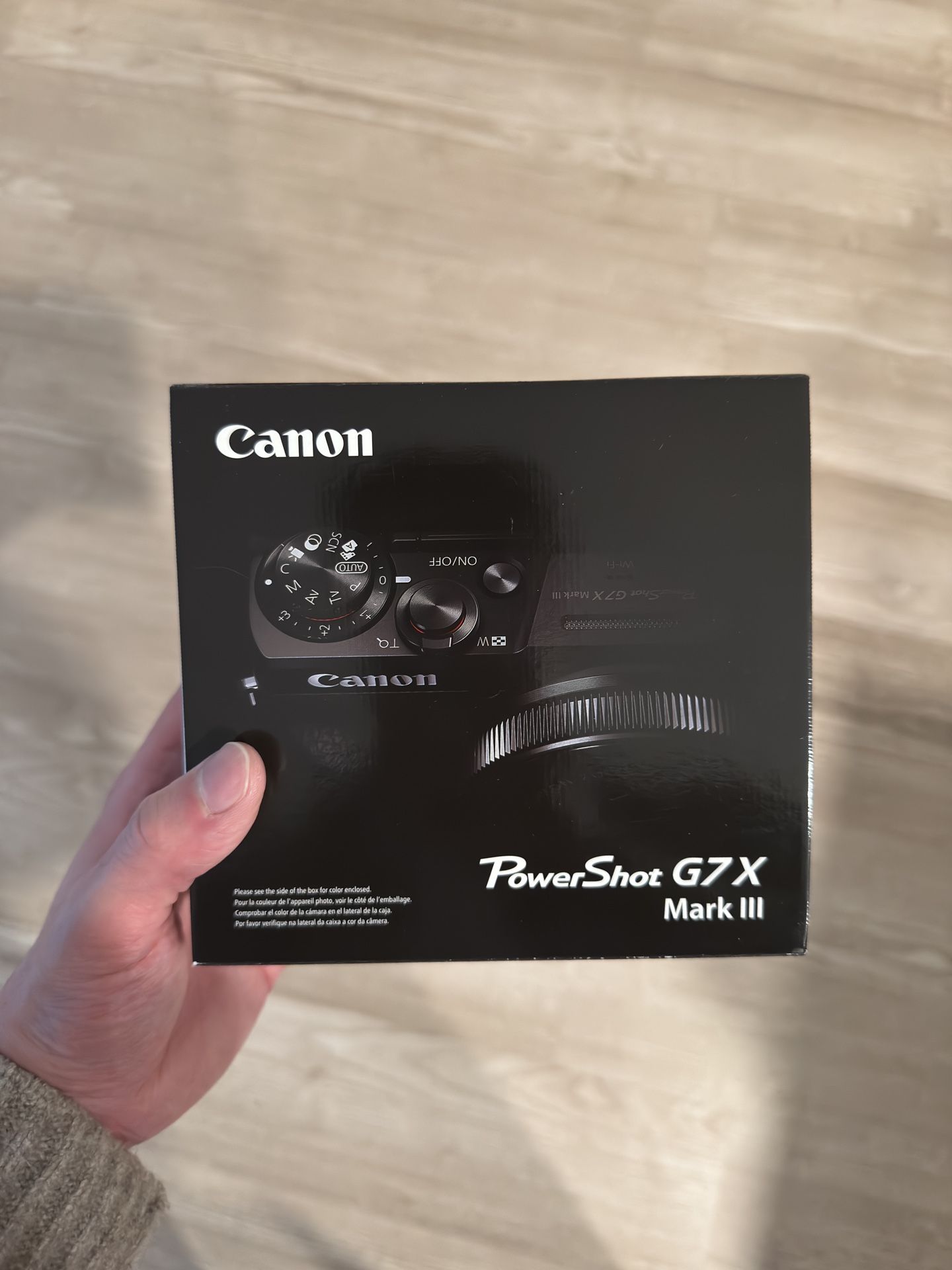 Canon Powershot G7X Mark III