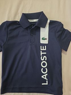 Lacoste toddler polo size 2t