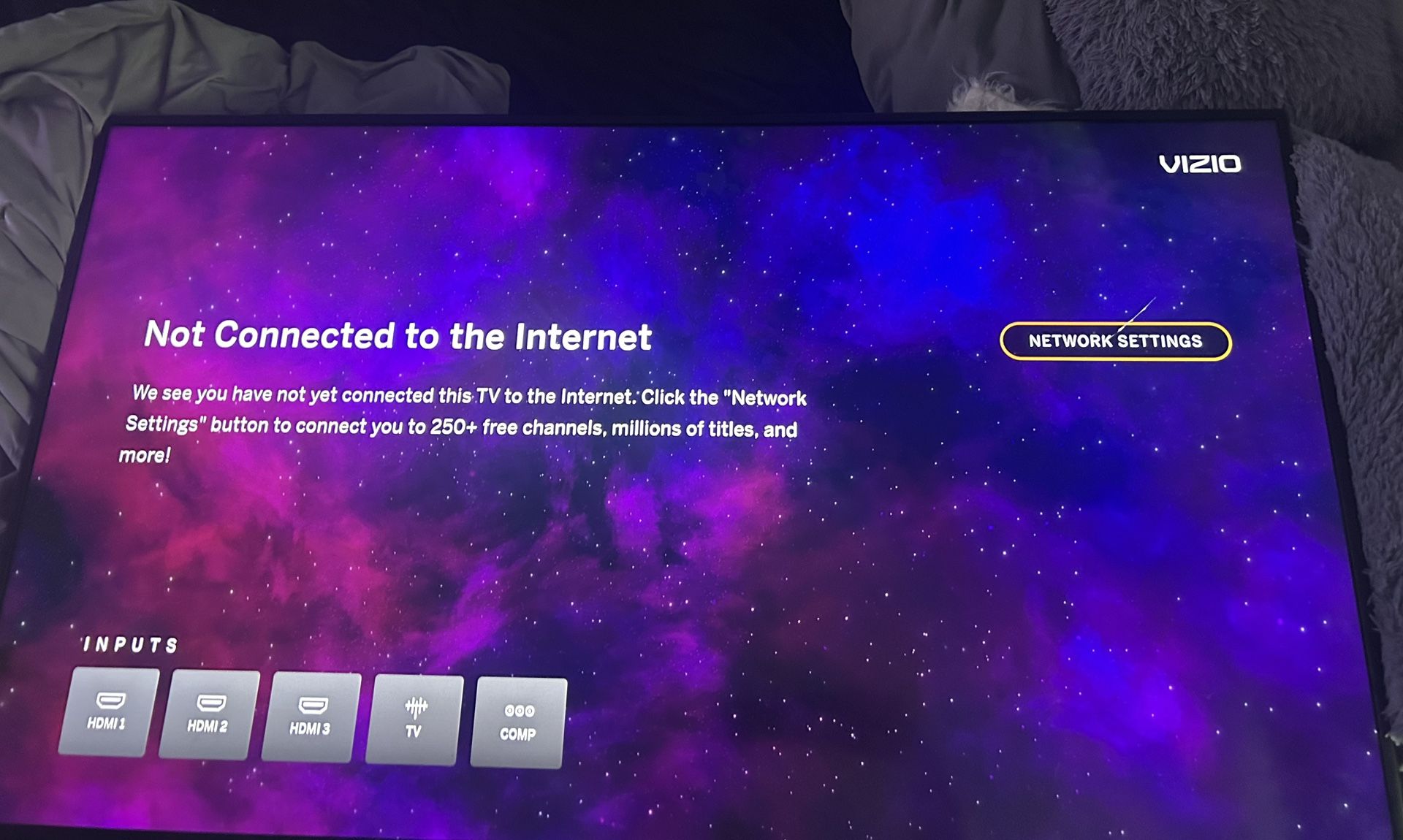 Vizio smart TV (small scratch)