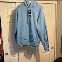 Adidas Baby Blue Hoodie Men’s Large