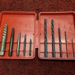 Craftsman Screw Extractor And Drill Bit Set