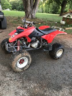 2004 Honda 400ex has bent valve