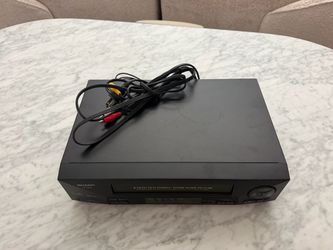 Sharp 4-Head Hi-Fi Stereo VCR VHS Player $20