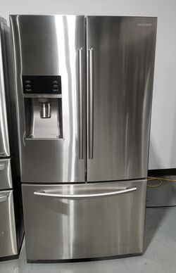Samsung 3-Door Stainless Steel Refrigerator Fridge

