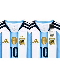 Argentina 2026 Home Jersey – Lionel Messi #10 - Fan Version - Size L- XL