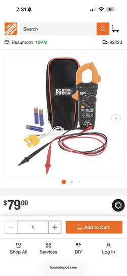 AC/DC Digital Clamp Meter
