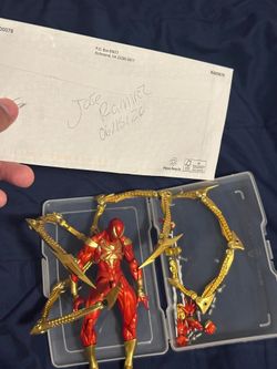 Revoltech iron spidey