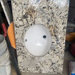 Granite Bathroom Countertop