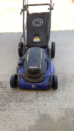 KOBALT Electric lawnmower like new