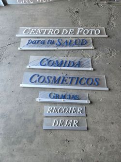 Spanish signs