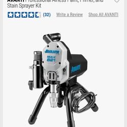 Avanti Professional Airless Paint Sprayer 