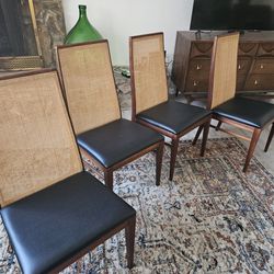 Vintage Mid Century Modern Dining Chairs 