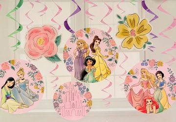 Disney Princess Party Decorations & Banner