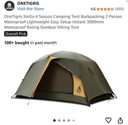 One Tigris Stella Camping Tent