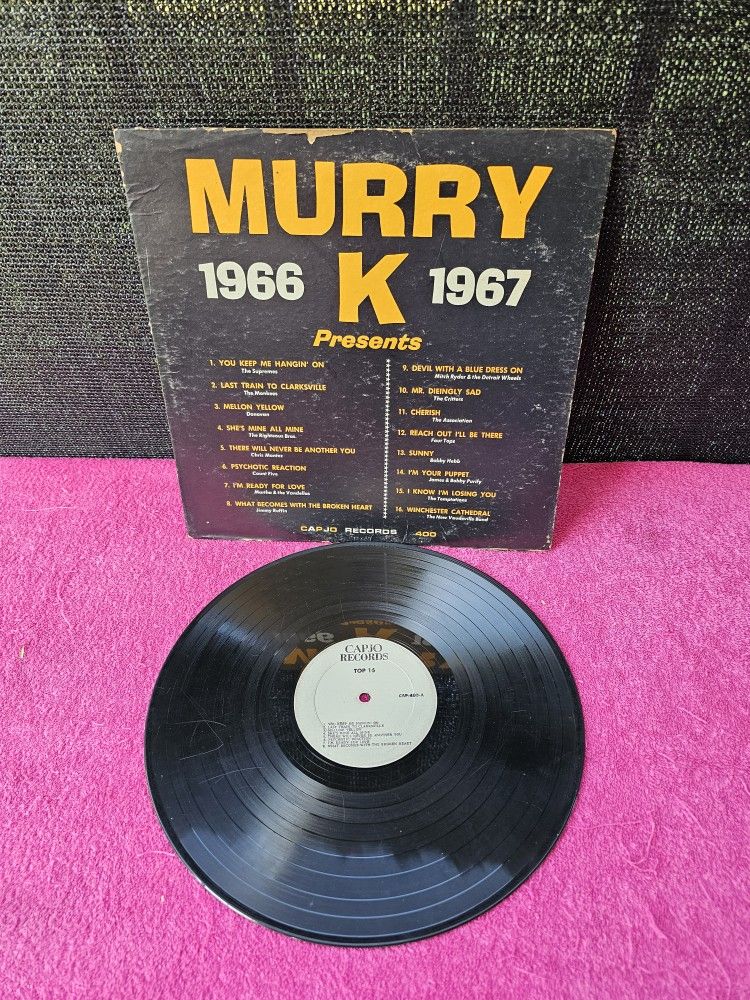 Murry K Preset 1(contact info removed) CAP-400 Record Vinyl LP Murray The K