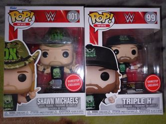 Triple H And Shawn Michaels Funko Pops