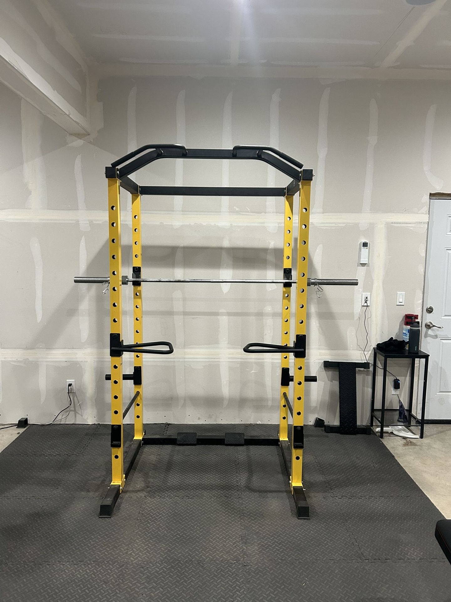 Squat Rack With Weights